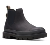Bottines Clarks 26173418 Noir Chaussures Homme - Lacets - Plat - Moyenne 45