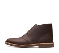 Bottines Clarks Chukka - pour homme, rouges, taille 40 - Marron - marron foncé, 48