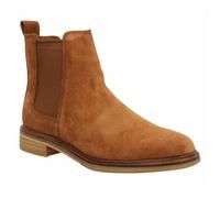 Bottines - CLARKS - Clarkdale Arlo - Cognac - Tige en Cuir - Talon Plat - Femme 36
