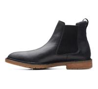 Bottines - CLARKS - Clarkdale Hall - Cuir - Noir - Plat - Homme 42