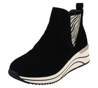 Bottines Compensées Remonte Pour Femmes Largeur Extra - D0T75