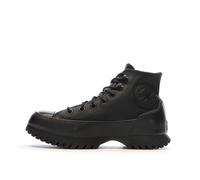 Bottines Converse CTAS LUGGED - Noir - Cuir - Lacets - Plat - Adulte - Mixte - H. talon 2 37