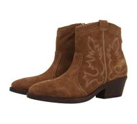 BOTTINES COWBOY TALON CUIR DAIM LENZING