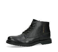 Bottines cuir Ã orteil rond Bugatti Noir 40