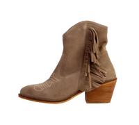 Bottines Cuir Kaporal Jylia - Beige 38