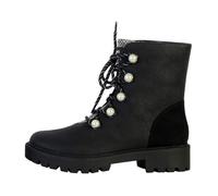 Bottines Cuir Montante Desigual Biker Pearl - Noir 37