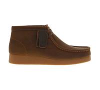 Clarks - Classique Wallabee Evo Botte Cire dAbeille Homme - Homme - Chaussures - Brun - Taille: 41 EU