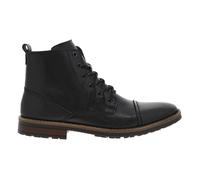 Bottines cuir talon plat Rieker noir 43