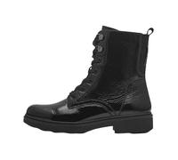 Bottines Cuir Tamaris Comfort - Noir Brillant 36