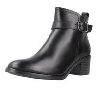 Bottines cuir Tamaris femme noir talon large 5 cm, confort doublure textile 36