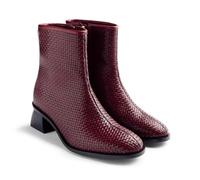 BOTTINES CUIR TRESSÉ BEXLEY
