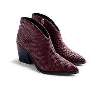 BOTTINES CUIR TRESSÉ ERHARD