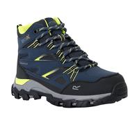 Bottines de marche holcombe synthétique bleu marine / vert néon 30