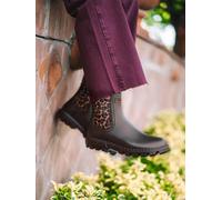 Bottines de pluie pour femme avec élastiques imprimé animal | CLAYTON 37