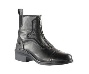Bottines d'équitation à fermeture glissière devant Horze Jodhpurs Suffolk Noir 37