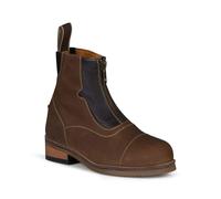 Bottines d'équitation avec fermeture à glissière devant enfant Horze Jodhpur Seville Marron 32