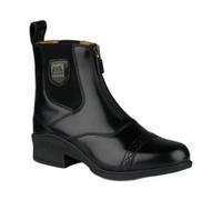 Bottines d'équitation en cuir à fermeture éclair femme B Vertigo Jodhpur Saturn Noir 42
