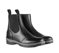Bottines d'équitation en cuir femme Horze Jodhpur Norwich Noir 38