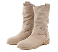 Bottines d'hiver À Talons Hauts Et Fermeture Éclair Bottines Classiques Noires À La Mode Nouvelles Bottes À Talons Épais en Respirante Et Cool (Beige 43)