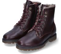 Bottines d'hiver Bisgaard MAIA enfants cuir lisse rouge Taille : 36