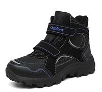 Bottines d'hiver Enfants Bottes de Neige Garçon Fille Confortables Doublure Chaude Chaussures en Coton Randonnée Outdoor d'escalade