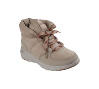 Bottines d'Hiver Femme Skechers Glacial Ultra Trend Beiges 36,5 EU - Confort et Style Urbain 36 1/2