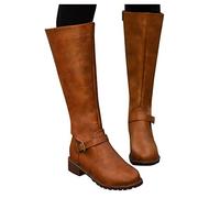 Bottines Docteur Bottes S Cuir Heel Vintage Bottes Garder Chaussures Chaudes Chaussures Femmes Bottes Bottes Chaussures Neige, jaune, 42 EU