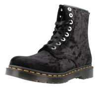 Bottines DR. MARTENS CRUSHED VELVET Noir - Femme - Talon 3 cm 37