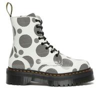 Bottines Dr Martens - JADON POLK - Cuir - Plateau - Blanc - Lacets 37
