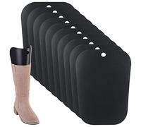 Bottines Embauchoir,Tianher 10 Morceaux Support de Chaussure Réutilisable en Forme de Botte Plastique Noir Embauchoir à Outils aux Bottes Longues et Courtes pour Hommes et Femmes(12 Pouces)