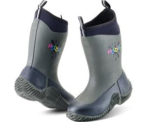 Bottines en caoutchouc bÃ©bÃ© garÃ§on Grubs Boots Muddies Icicle Gris 25/26