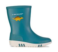 Bottines En Caoutchouc Mini Dino Pour Enfants Dunlop Imperméables Bleues