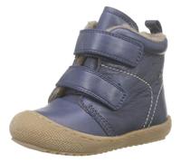 Bottines En Cuir Doublé Bubble Vl Marine- - 25