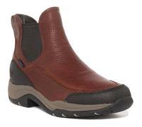 Bottines en cuir imperméable pour femmes Ariat Terrain Blaze - Brun Noir - ATS - Semelle Duratread - Lacets 40