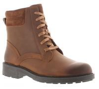 Bottines En Cuir Marron Pour Femmes Clarks Avec Fermeture Éclair Taille UK