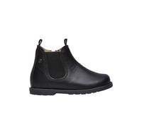 Bottines En Cuir Nappa À Fermeture Éclair Winter Wood Noir- 20