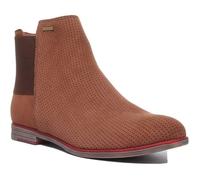 Bottines en cuir pour femmes JUSTINREESS 5900 - Brun - Taille 37 37