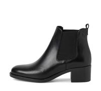 Bottines en cuir siuédé femme Tamaris Chelsea Noir 36