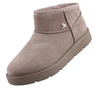Bottines en cuir Skechers pour femme Keepsakes Cozy-Cozy Mini Beige 167848-TPE