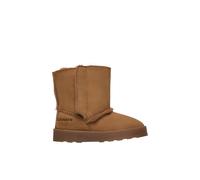 Bottines en suède kurl cognac- 24