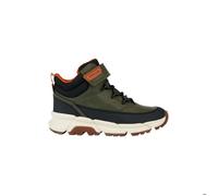 Geox Garçon J Flexyper Plus Boy Bateau cheville, Military Orange, 35 EU