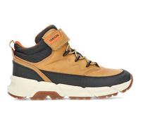 Geox Bottines J Flexyper Plus pour garçon, Jaune foncé Noir, 1 UK