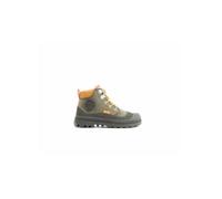 Bottines enfant Palladium Pampa Hi Cuff Hkr Wp - olive night-m 31