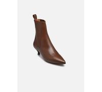 Bottines et boots Anthology Paris Kamila Nappa pour Femme 39 Marron