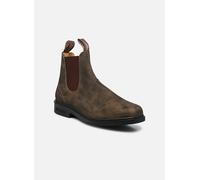 Blundstone Chelsea Dress 1306 Mens Rustic Brown Boots - 41 Marron