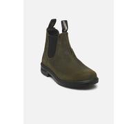 Blundstone Chelsea Boots pour enfants #2496 Dark Olive Waxed Suede (Kids) 28 (UK: K10, EU: 28)