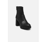 Bottines et boots Calvin Klein HEEL PLATFORM ZIP BOOT MG NAPPA pour Femme 39 Noir