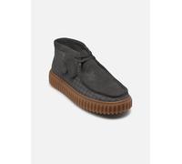Clarks Homme Bottes Hautes En Cuir Torhill, Grey, 42 EU