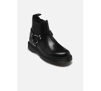 Boots femmes Dr. Martens 2976 Harness Chelsea Boot Black Analine Noir 37