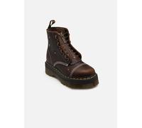 Boots femmes Dr. Martens Sinclair Flower Dark Brown Grizzly Marron 40